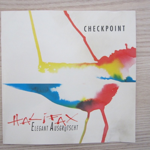 CD / CHECKPOINT-HALIFAX  / AUSTRIA RARITÄT /  MIT WIDMUNG /
