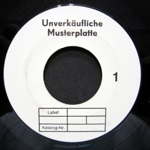 Single / HELMUTH STEINER UND CO. / AUSTRIA / 1975 / MUSTERPRESSUNG / RARITÄT /