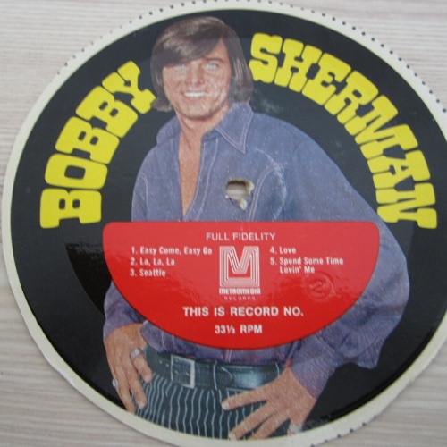 Single Flexi-Disc /  BOBBY SHERMAN   / TOP RARITÄT /