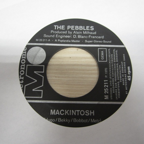 Single /  The Pebbles ?– Mackintosh  / DE   PRESS / RAR /