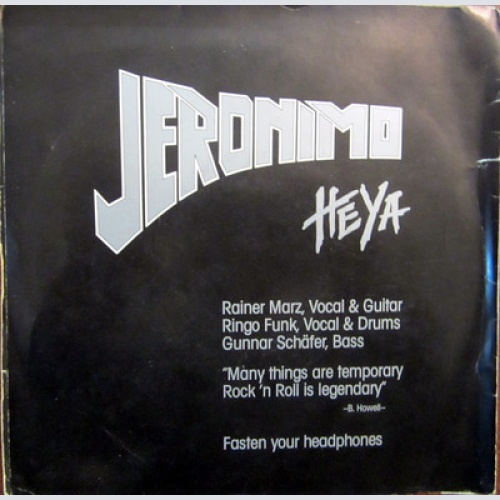 Single / JERONIMO / DEUTSCHROCK / CBS / RARITÄT /