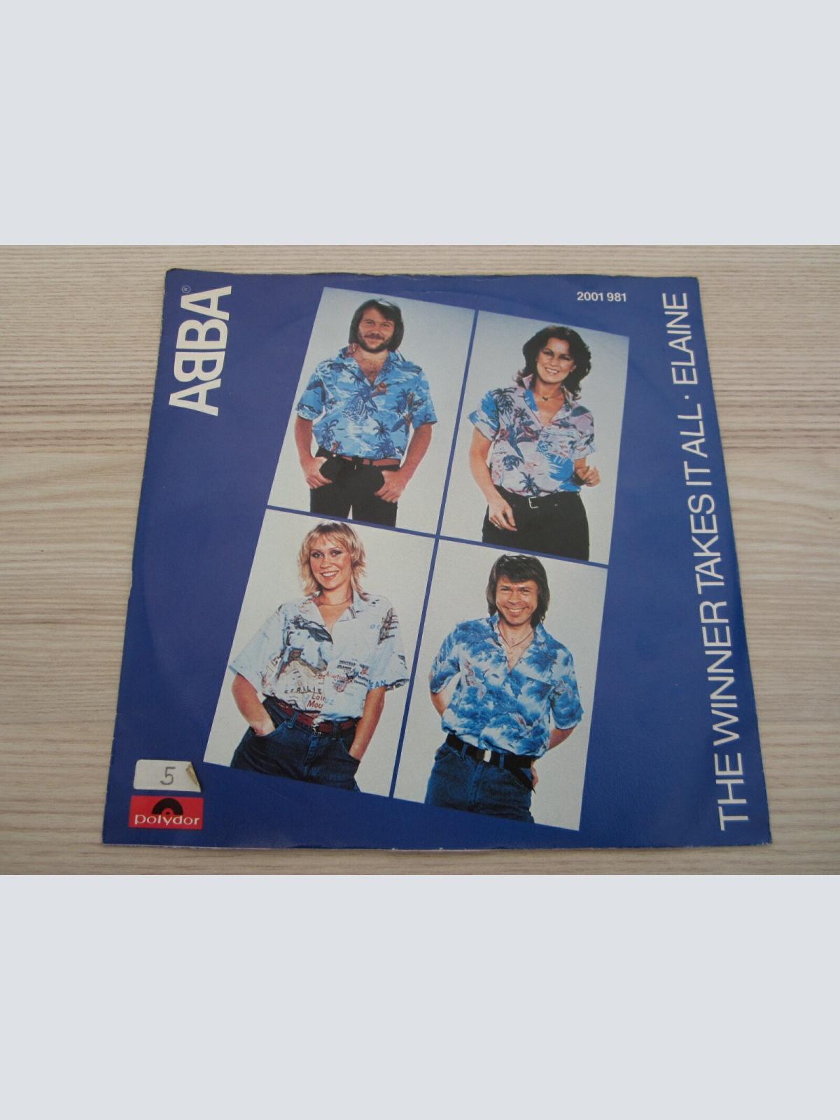 Single /   ABBA ?– The Winner Takes It All / Elaine   / AUT  PRESS /   RAR /