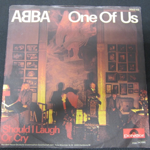 Single /  ABBA ?– One Of Us  / DE   PRESS  / RAR /