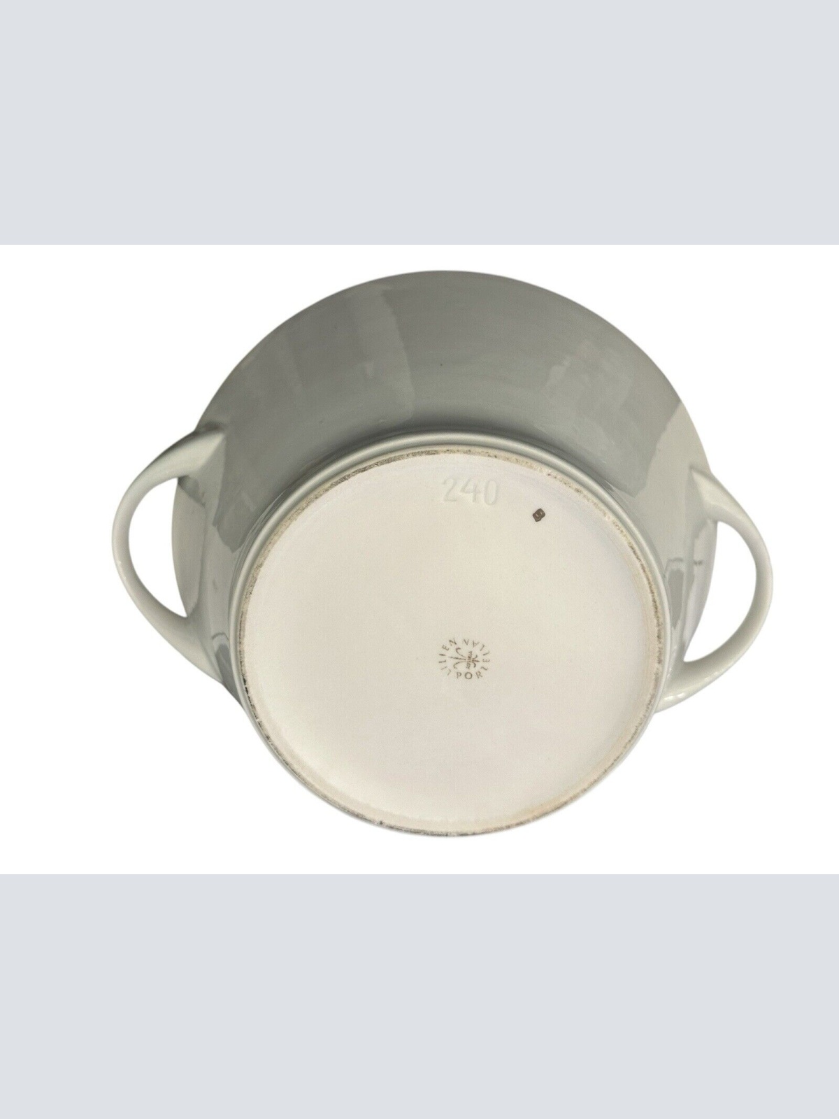 Lilienporzellan Austria Terrine Daisy Topf um 1965 240 Bodenmarke Braun