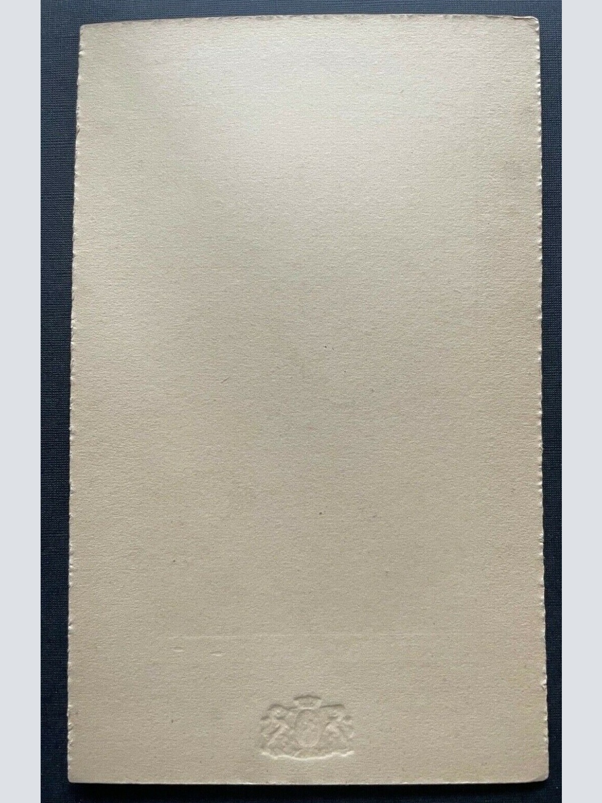 Foto Porträt Soldat Uniform Bart Mütze Janssens Liege ca.10,7x17,4cm 410084 TH