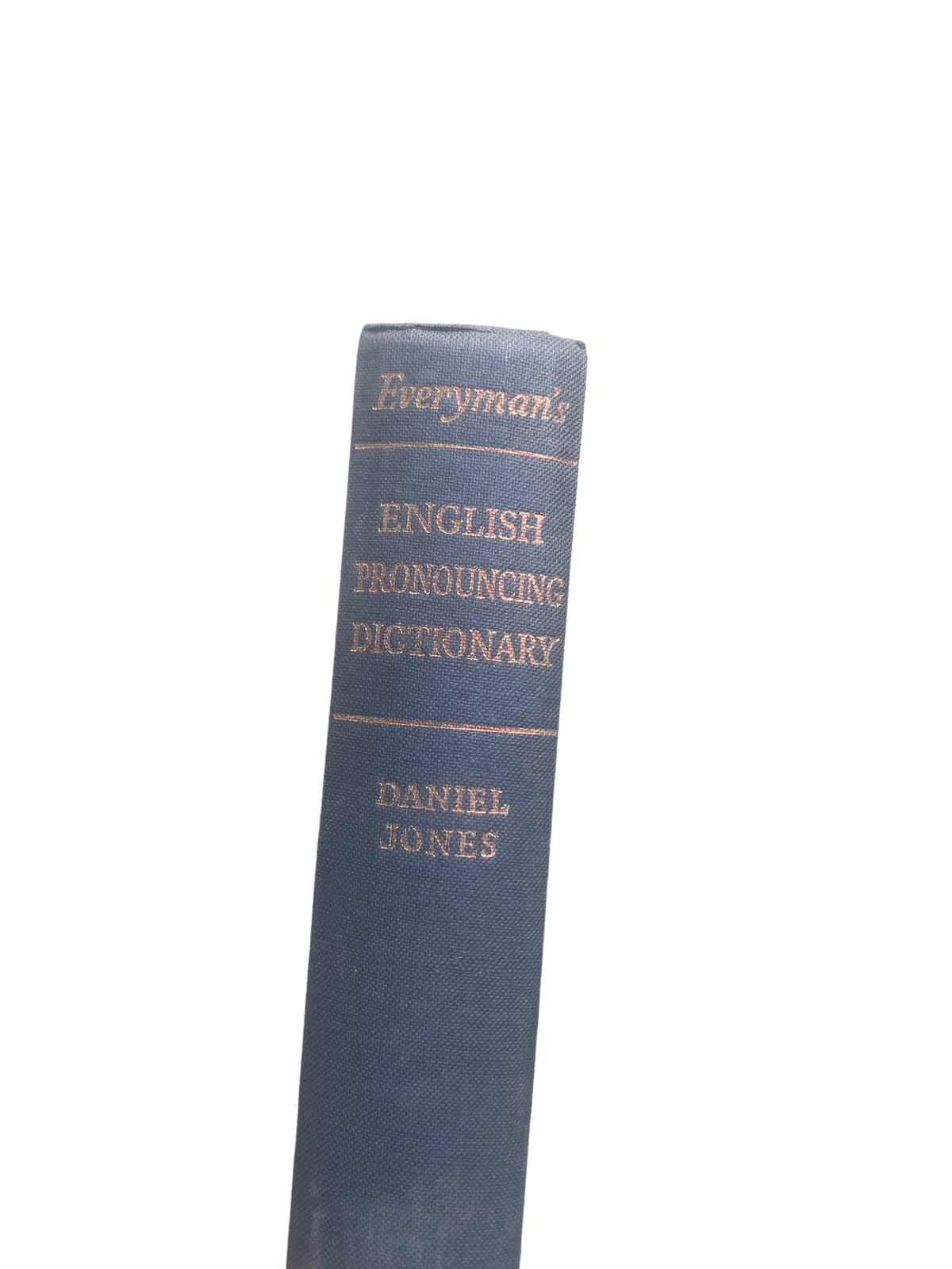 4606 Daniel Jones EVERYMAN'S ENGLISH PRONOUNCING DICTIONARY. CONTAINING OVER 58