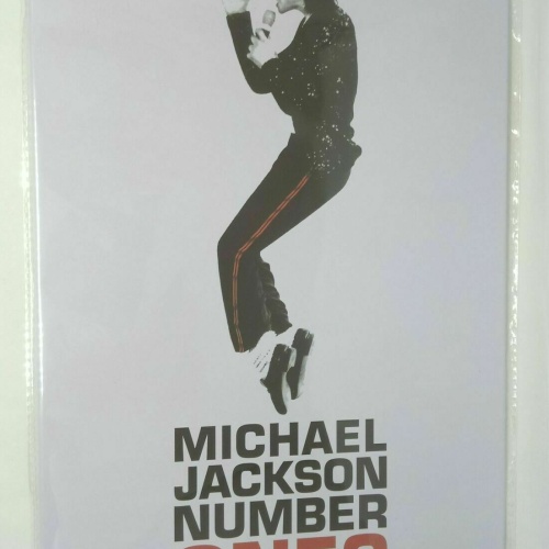 Retro Nostalgie Blechschild Michael Jackson Number Ones 30 x 20 30228
