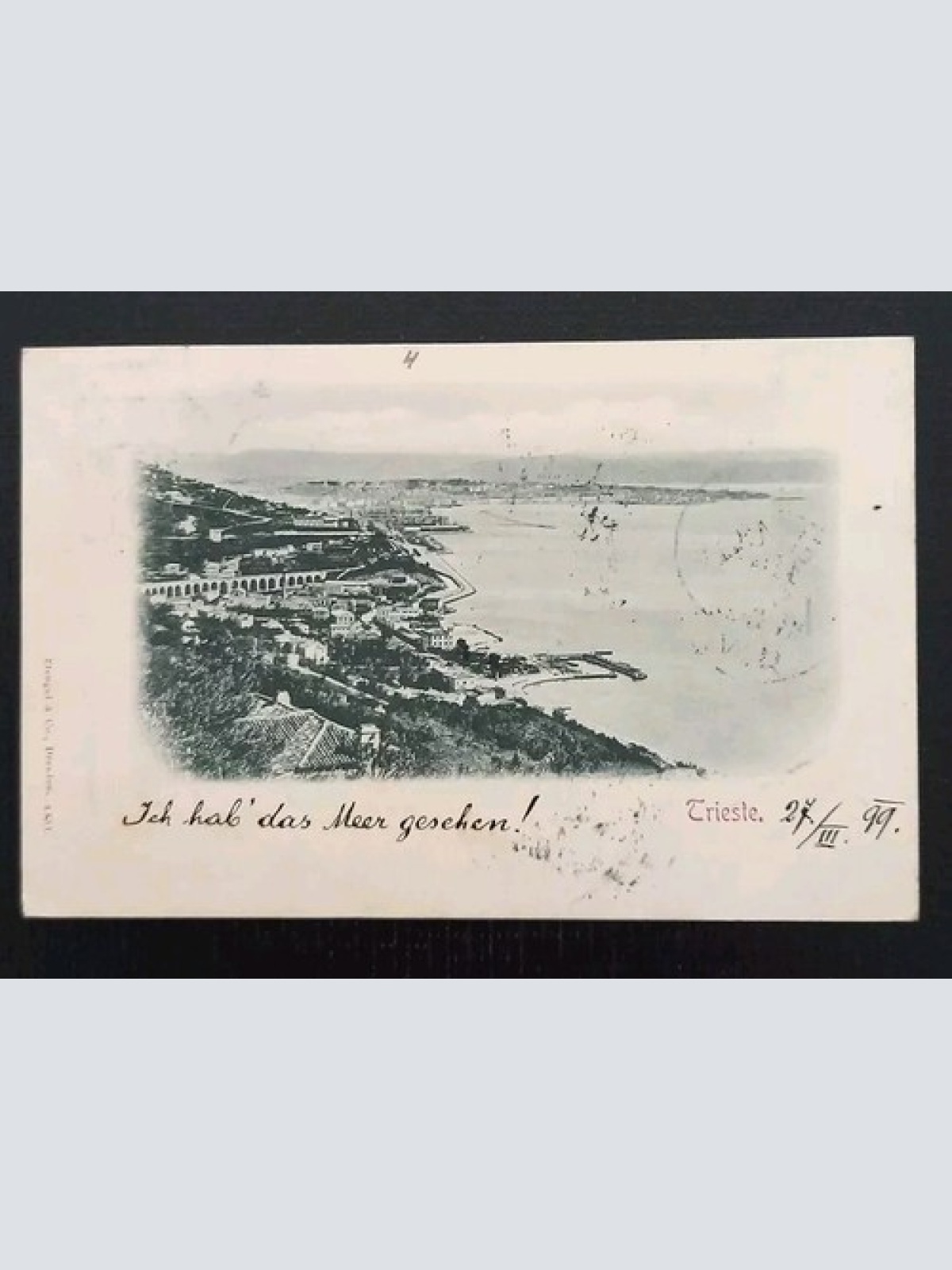 Triest Hafen Italien 80004 H Gr