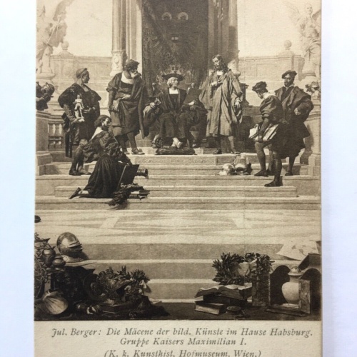 Mäzene d. bild. Künste Habsburg - Kaiser Maximillian I. - Künstlerkarte 30169 TH