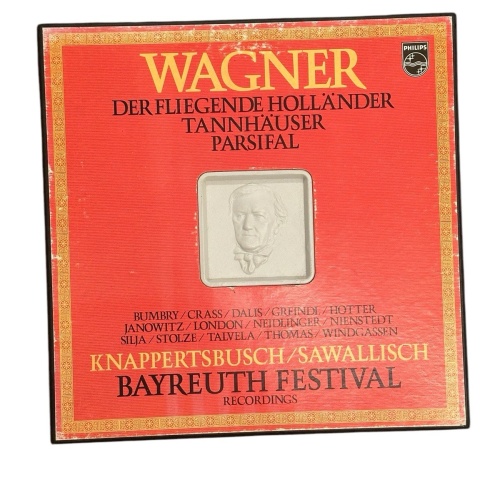 Vinyl Richard Wagner Der Fliegende Holländer Tannhäuser Parsifal Philips 11 LP