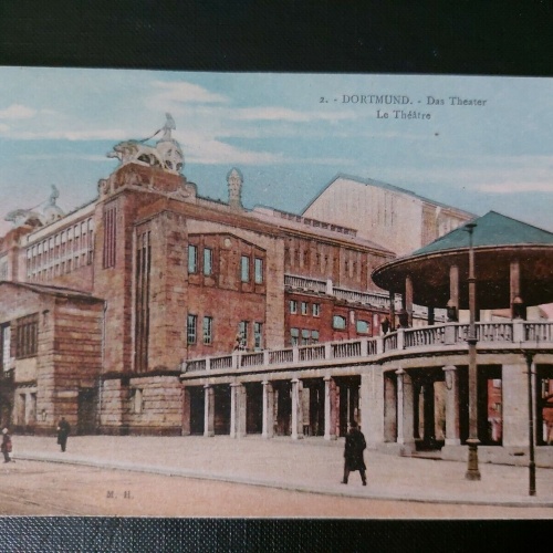 Dortmund Das Theater Statue 402589 WM F