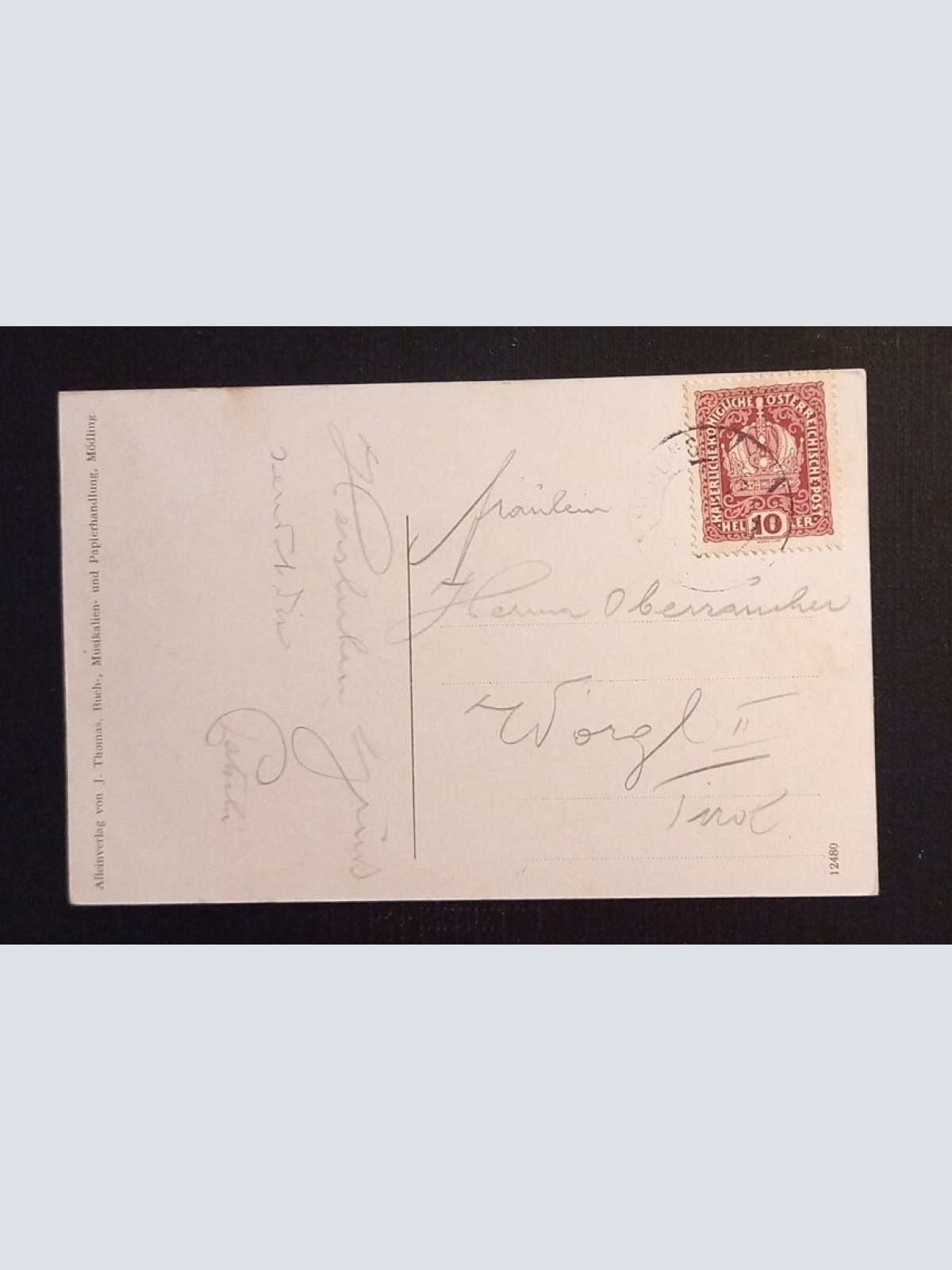 Mödling Veste Liechtenstein 600737A Ga G