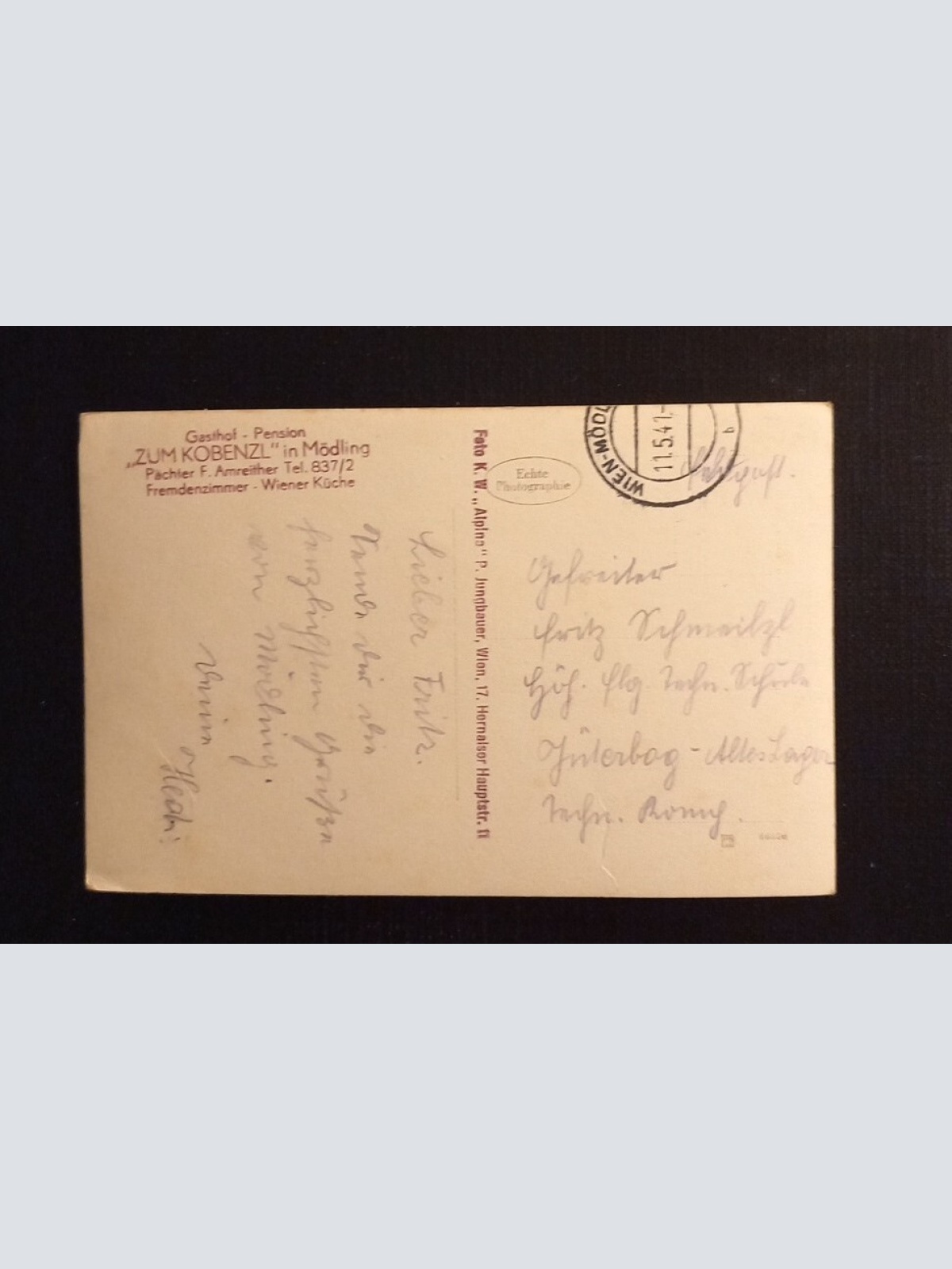 Mödling Pension Zum Kobenzl 600743A Ga G