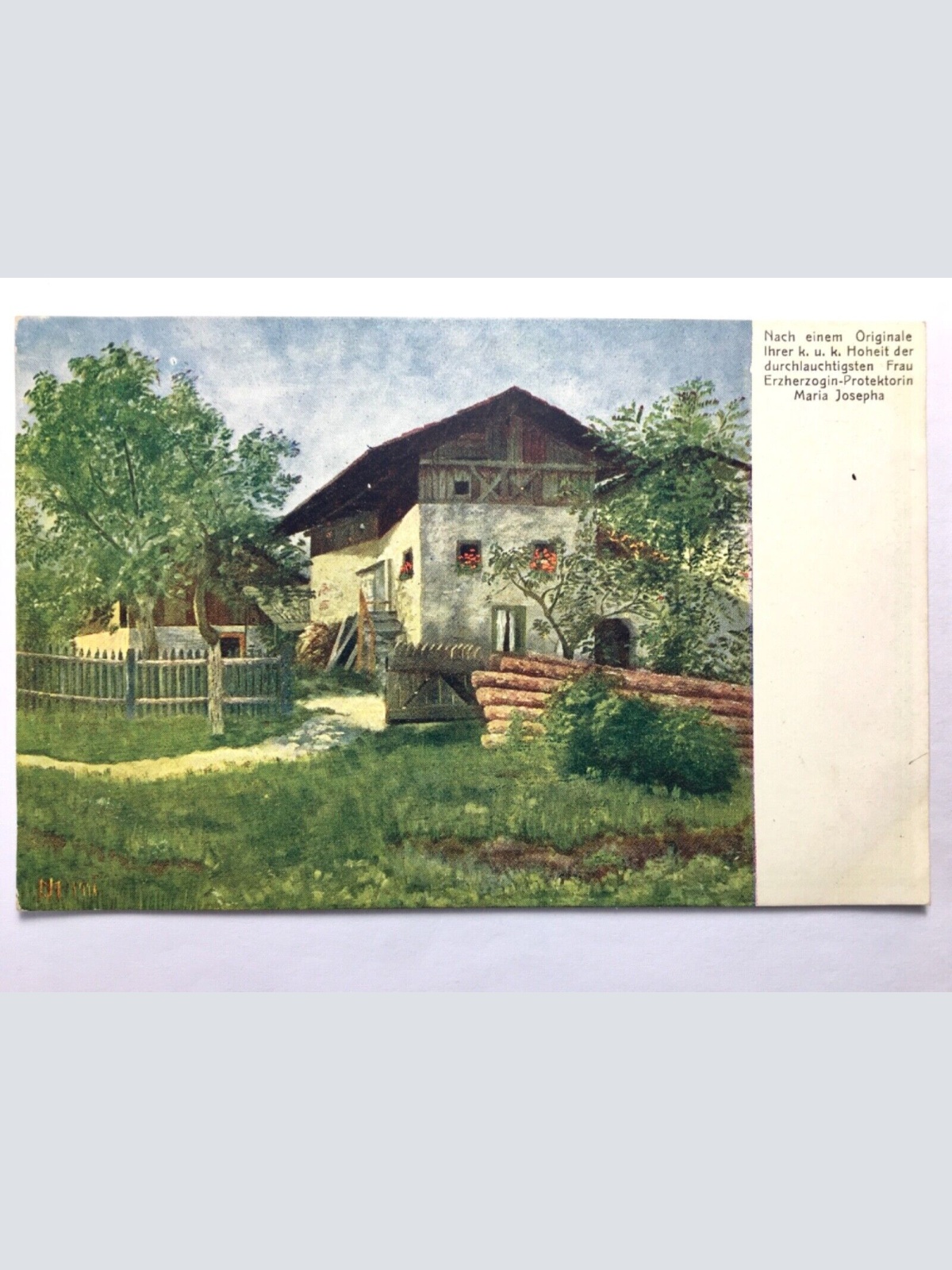 Kriegshilfsbüro - Haus - Erherzogin-Protektorin Maria Josepha 30175 TH