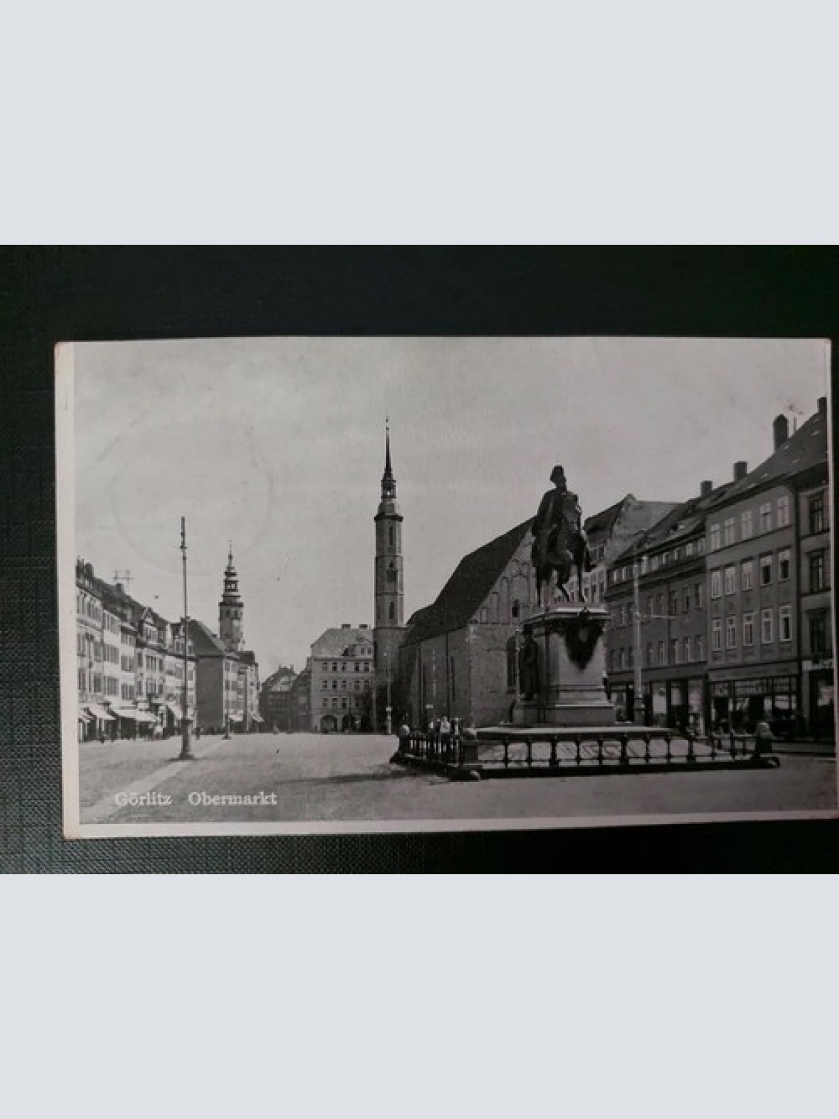 Görlitz Obermarkt Hauptplatz Denkmal Kirche 402609 WM F