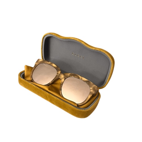 Vintage GUCCI Damen Sonnenbrille   GG0361S-007  Farbe beige   R0019