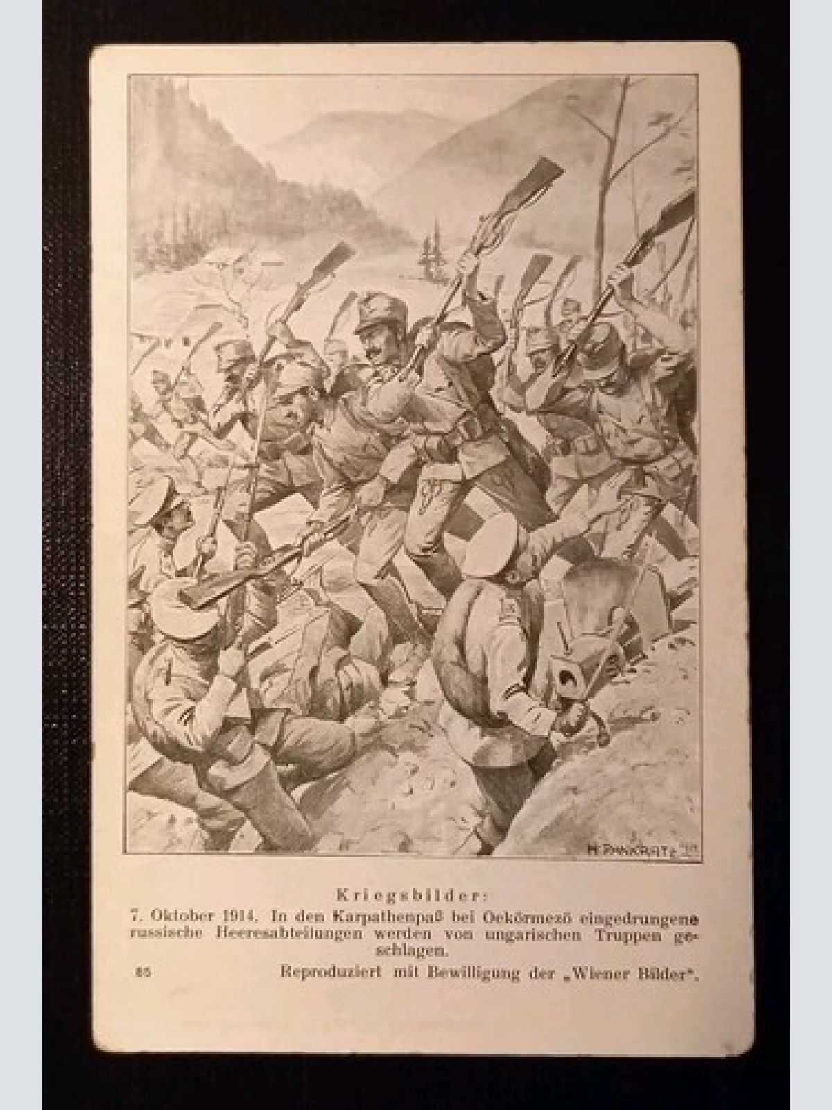 Kriegsbilder Soldaten Wiener Bilder 65461 H Gr