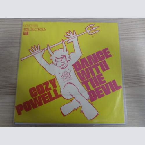 Single /  Cozy Powell – Dance With The Devil  / DE PRESS / RAR / 1973 /