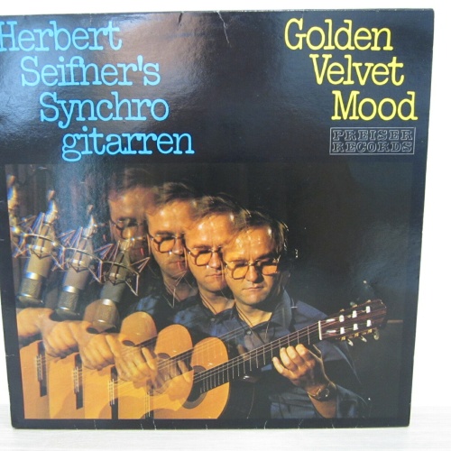 LP / HERBERT SEIFNER'S SYNCHROGITARREN / GOLDEN VELVET MOOD- RAR / MIT AUTOGRAMM