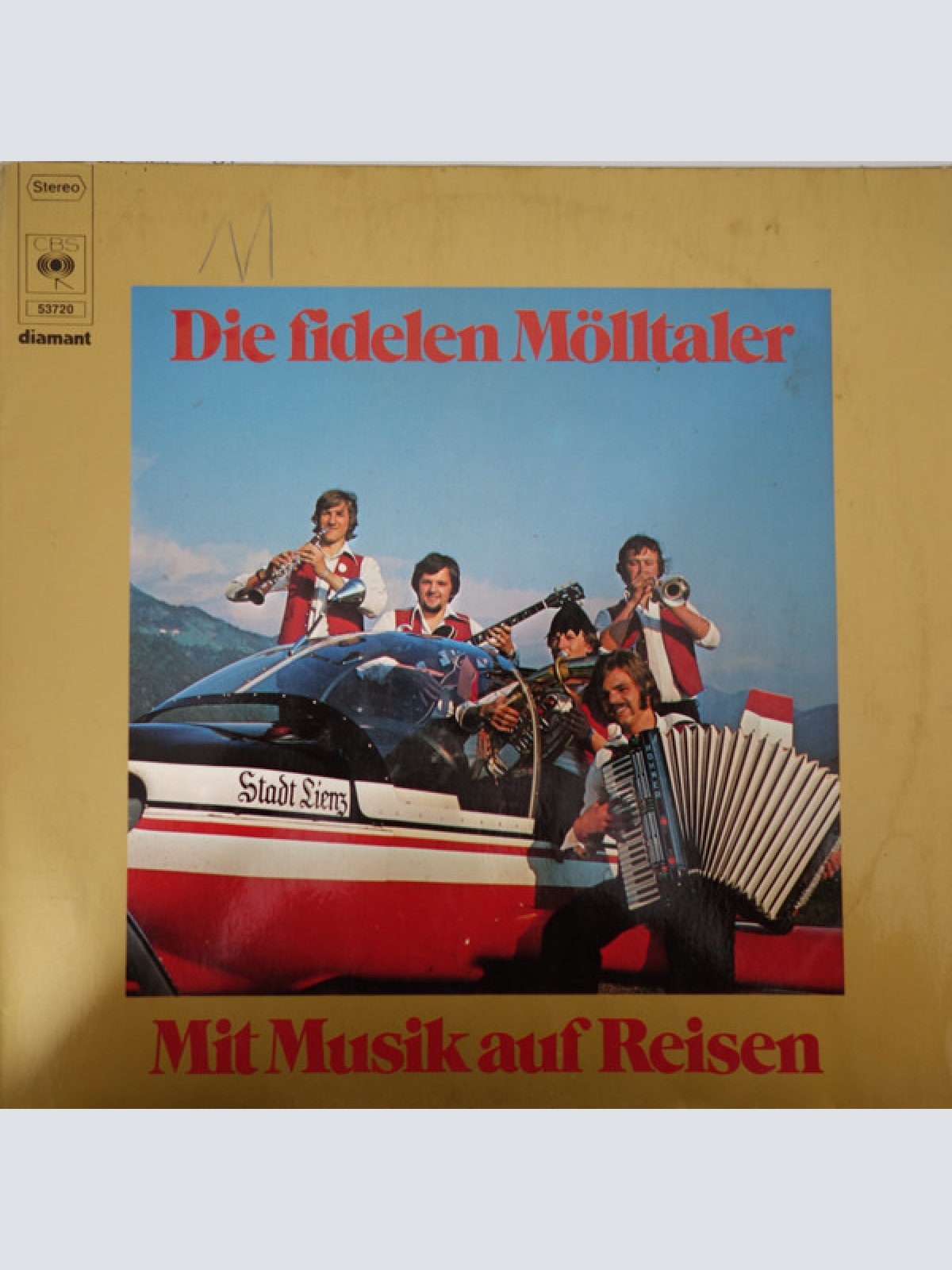 Die Fidelen Mölltaler - Mit Musik Auf Reisen (LP)