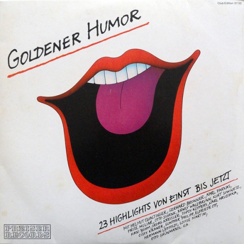 Various - Goldener Humor - 23 Highlights Von Einst Bis Jetzt (2xLP, Comp, Club)