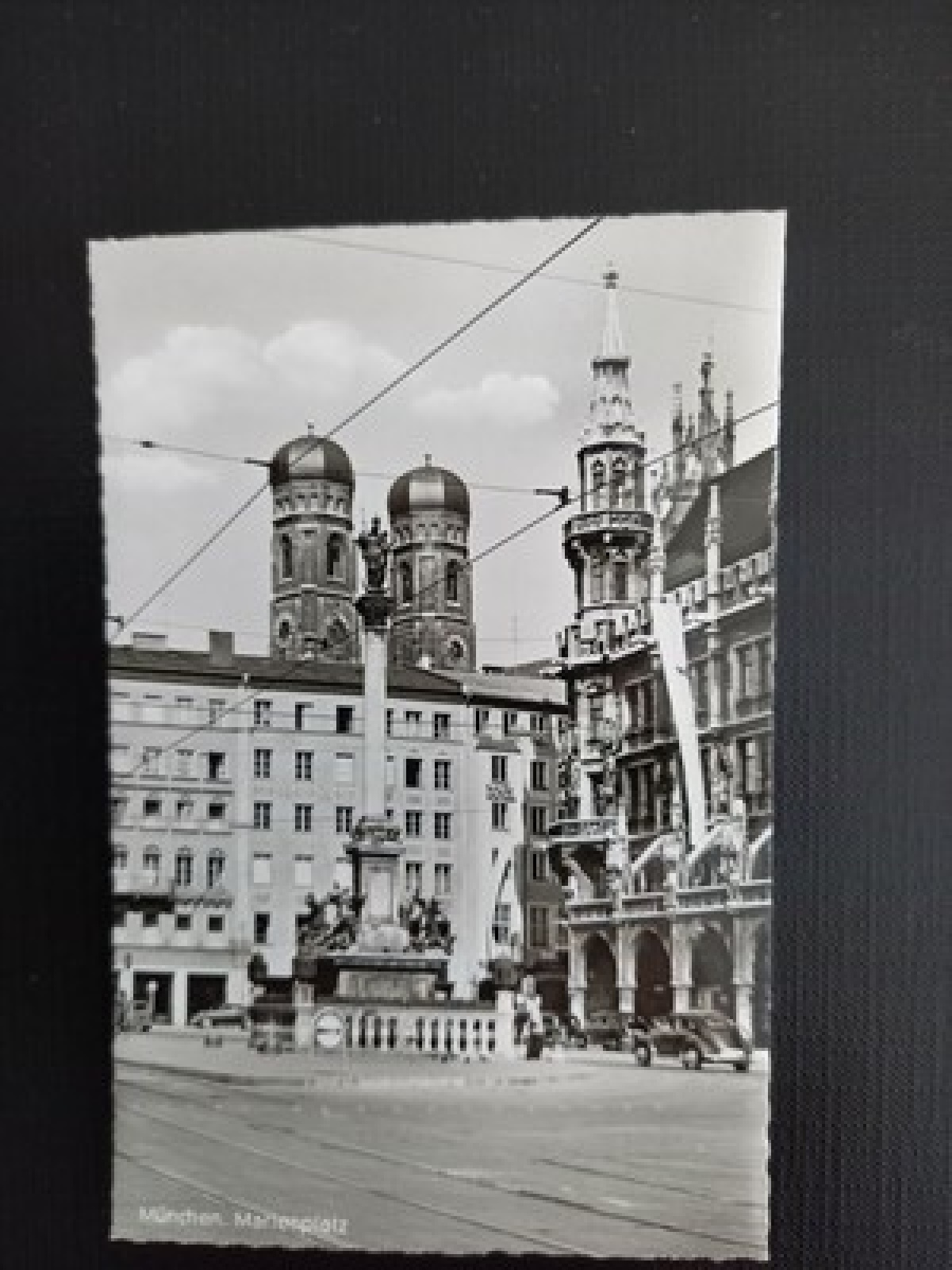 AK München Marienplatz 400460 gr F
