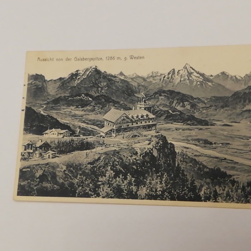 Salzburg Aussicht Gaisberg Spitze 600306A tl