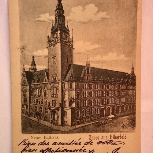 AK, Elberfeld, Rathaus, NRW (40027 BW) A