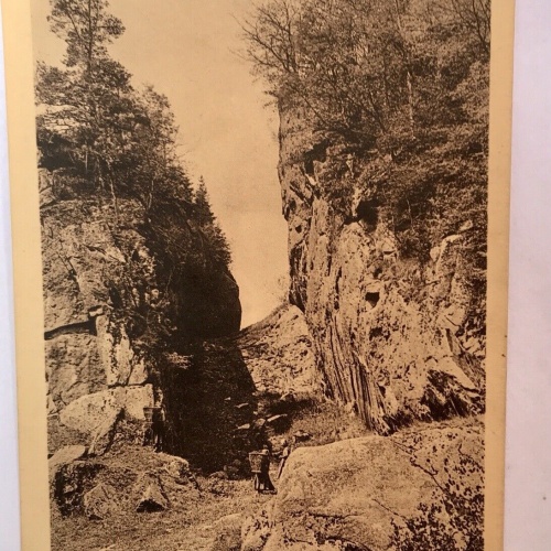 AK, Thüringen, Trusetal, Thür Wald, Porphyrdurchbruch (40075 BW) G