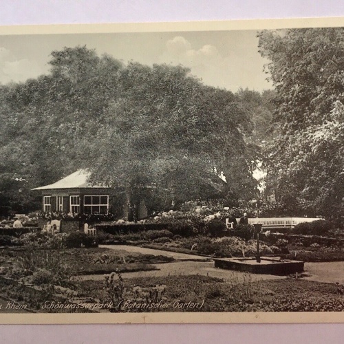 AK, Krefeld, Rhein, Schönwasserpark, Botanischer Garten (40018 BW)G