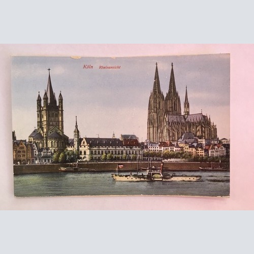 AK, NRW, Köln, Rheinansicht (40067 BW)