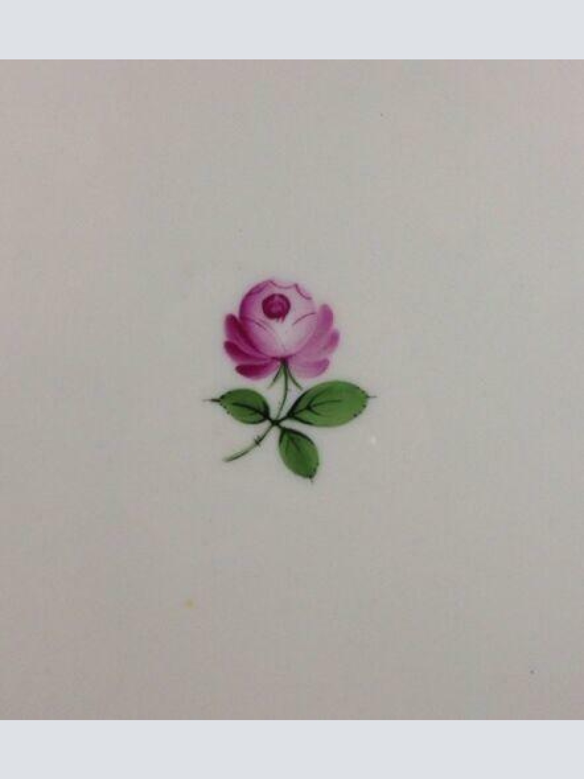 Augarten Platte Wiener Rose 30 cm 12554