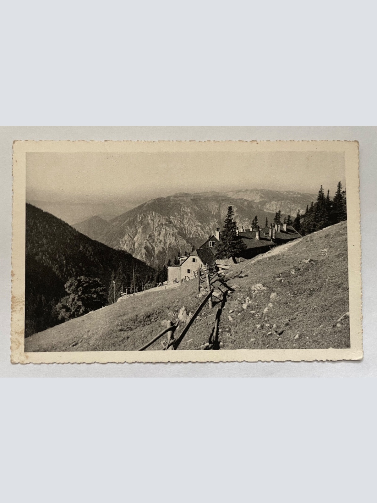 Baumgartnerhaus Am Schneeberg 1438m Gebäude Berg Niederösterreich 8422 K TH