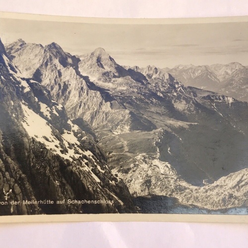 ak, Bayern, Meilerhütte, Schachenschloss, Gebirge (40062 Bw) G