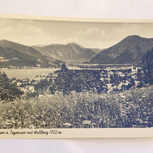 ak, Bayern, Tegernsee, Bad Wiessee, Wallberg (40096 Bw)