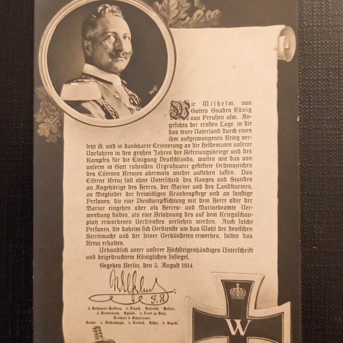 Das Eiserne Kreuz Ga 500293 E