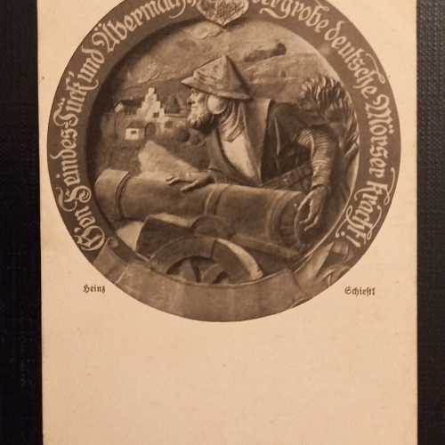 Heinz Schiestl Mann Mit Kannone Ga