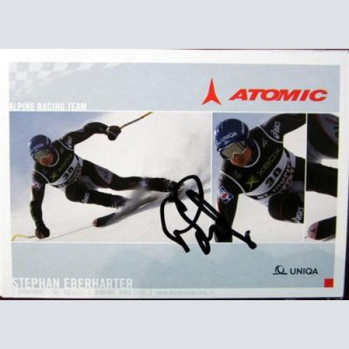 Stephan Eberharter- AUTOGRAMM- KARTE- ORIG. AUTOGRAMM
