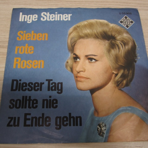 Single /  Inge Steiner ?– Sieben Rote Rosen    / DE PRESS /  RAR /