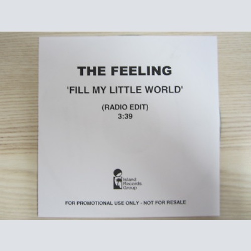 CD /  The Feeling ?– Fill My Little World   / PROMO / MUSTER / RARITÄT /