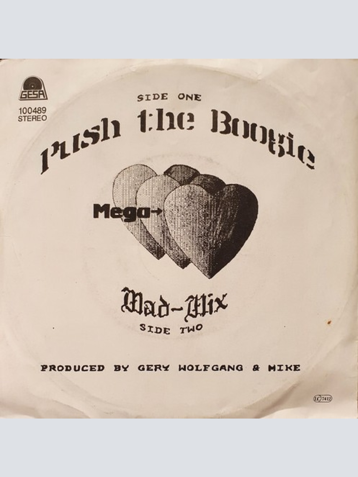 Mega-Herz - Push The Boogie (7")