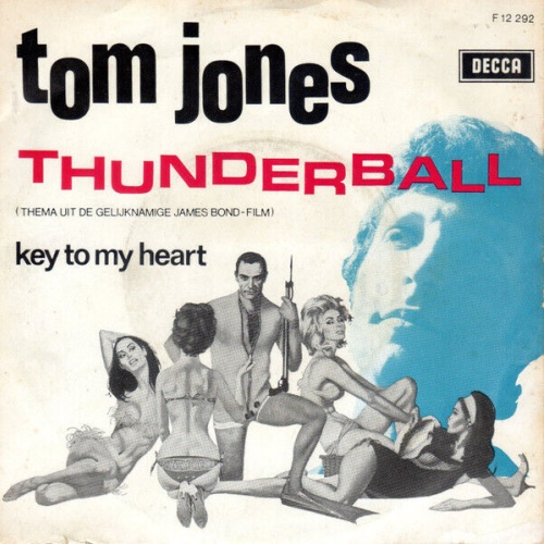 Tom Jones - Thunderball (7", Single)