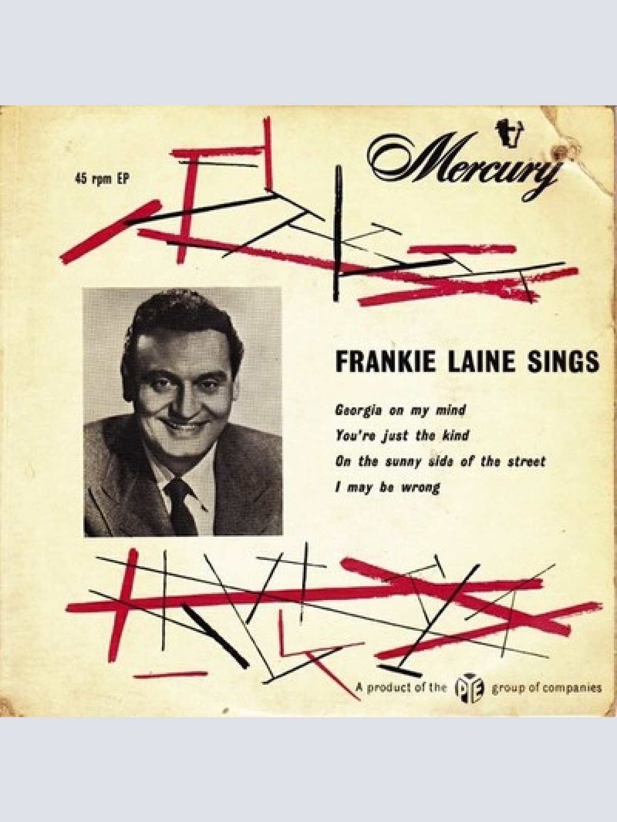 Frankie Laine - Frankie Laine Sings (7", EP, Mono)