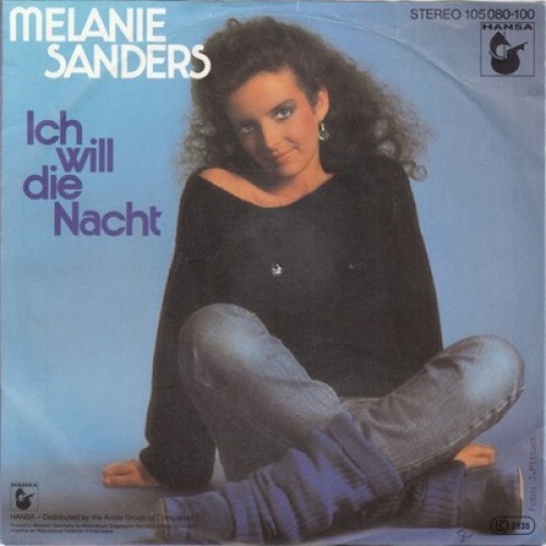 Melanie Sanders - Ich Will Die Nacht (7", Single)