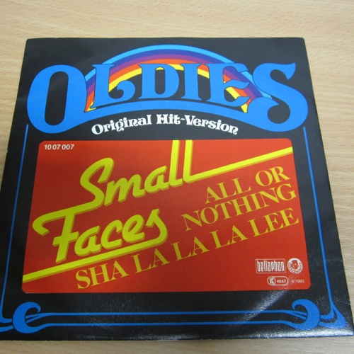 Single /    Small Faces ?– Tin Soldier / Itchycoo Park  / DE PRESS / RAR /
