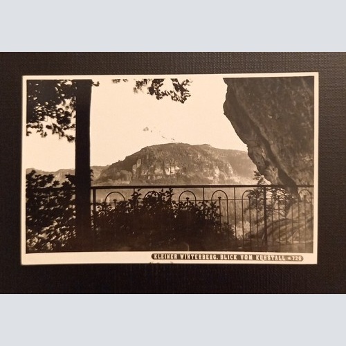 Kleiner Winterberg Blick Vom Kuhstall Ga