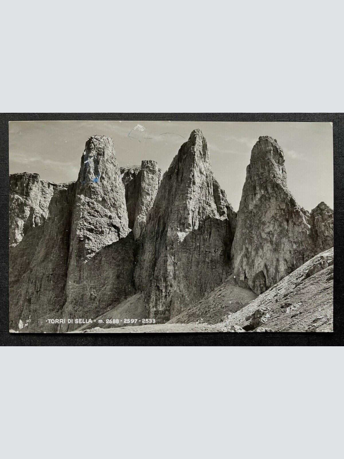 Torri Di Sella Sellatürme Fels Gebirge Berg Südtirol Italien 402618 TH C