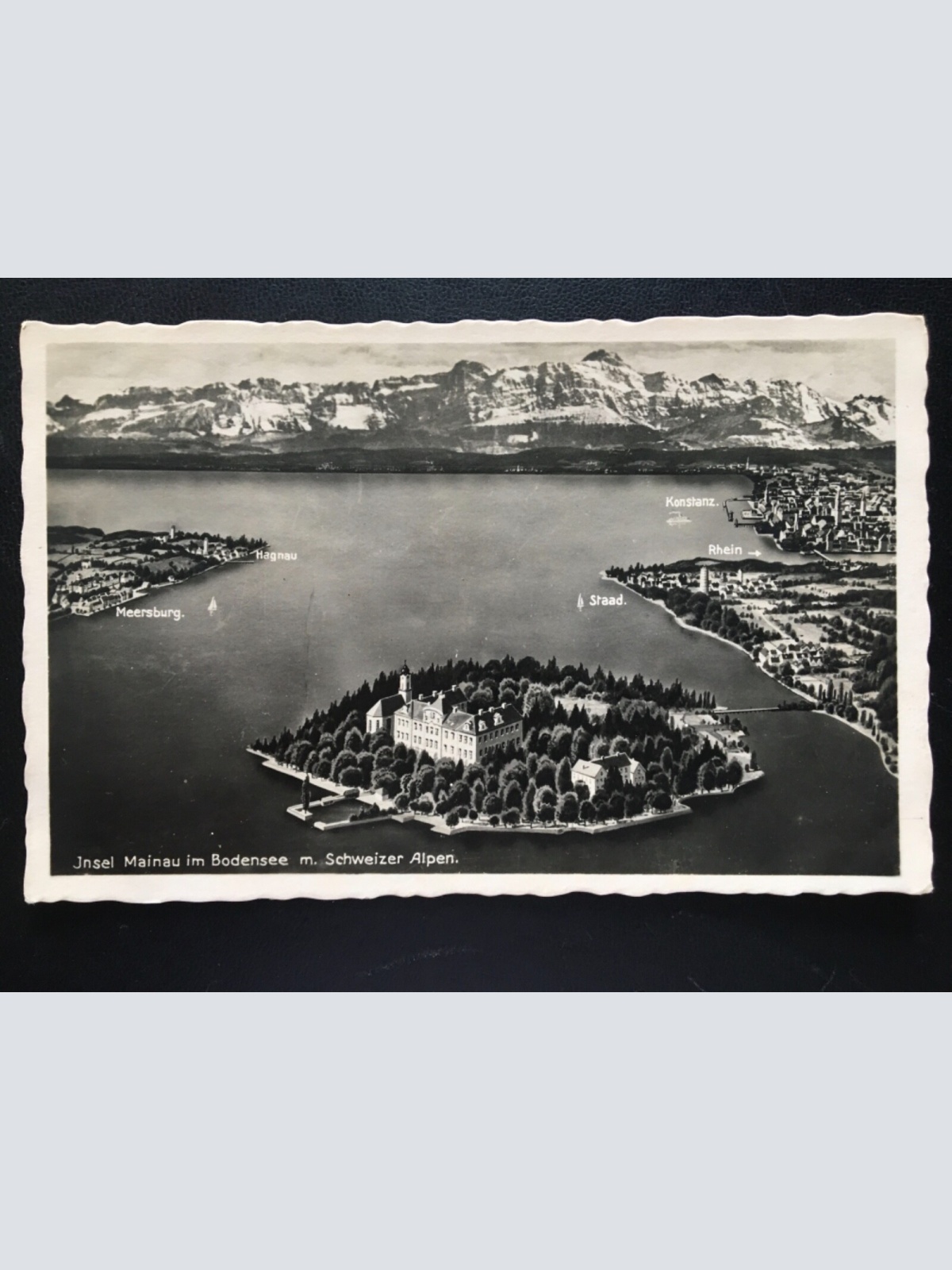 Insel Mainau im Bodensee - Schweizer Alpen - Konstanz 180180 TH