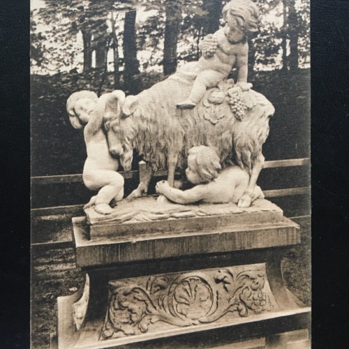 Schwetzingen - Die Bacchuskinder - Schlossgarten - Statue Skulptur 180160 TH