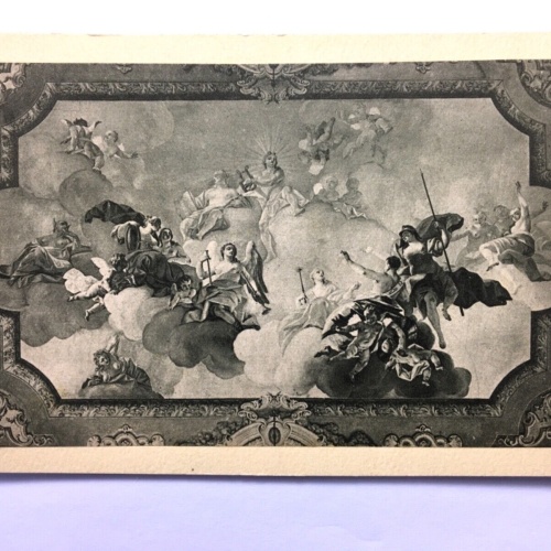 Fresko im Marmorsaal des Palais Schwarzenberg - Künstlerkarte 50017 TH A